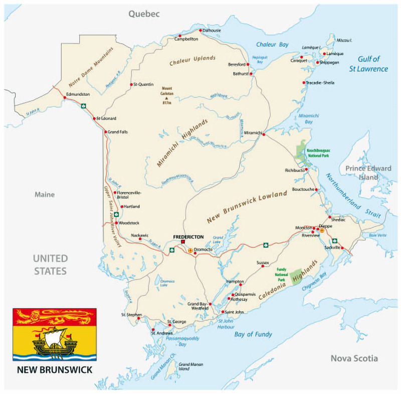 CanadianProvincesForImmigration-NewBrunswick-Artajobs استان های کانادا برای زندگی؛ نیوبرانزیک