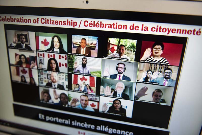 6-1-Citizenship Oath Ceremony- Immigration application processing time-Artajobs.com اقدامات کانادا برای مراسم سوگند شهروندی در شرایط پاندمی