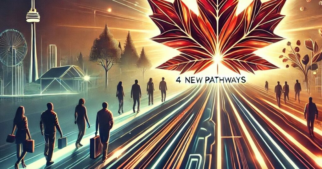 ۴ مسیر جدید دریافت اقامت دائم در کانادا