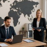 محیط کاری مدرن در دفتر بین‌المللی آرتا در شیراز