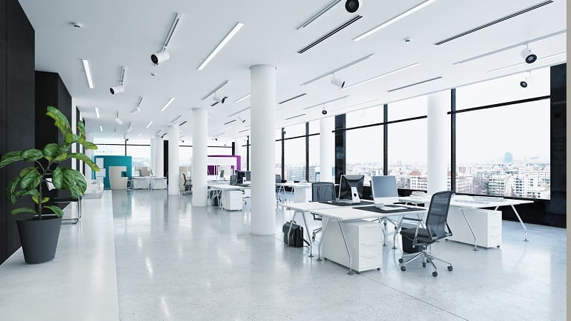 فضای مدرن دفتر کاریابی آرتا در شیراز