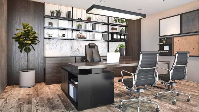 فضای داخلی دفتر آرتا با دکوراسیون مدرن